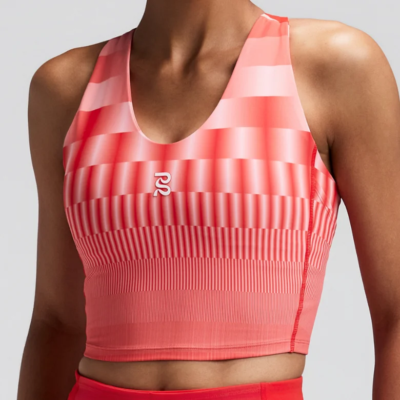 Vanisher V-Neck Race Crop