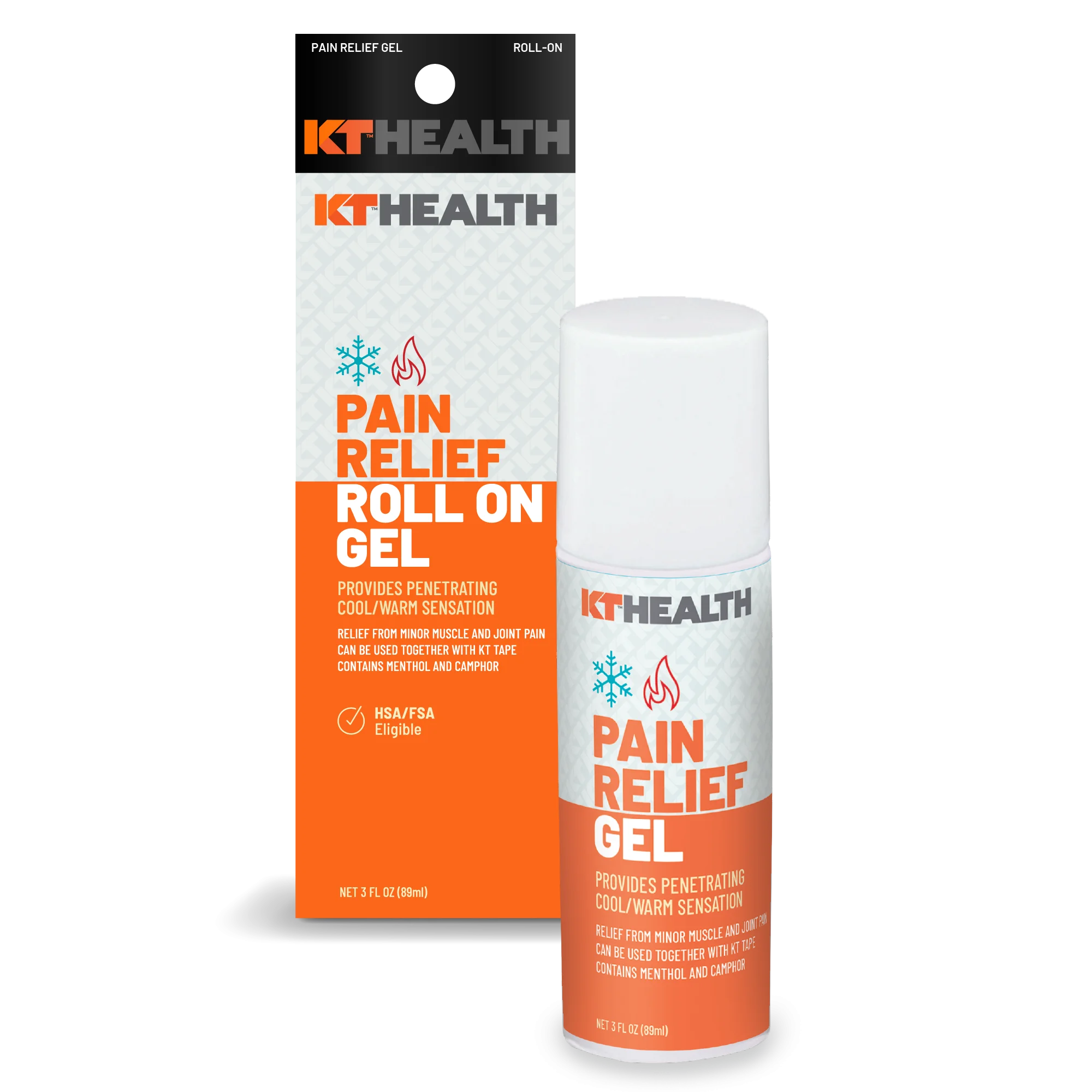 KT Health Pain Relief Roll-On Gel