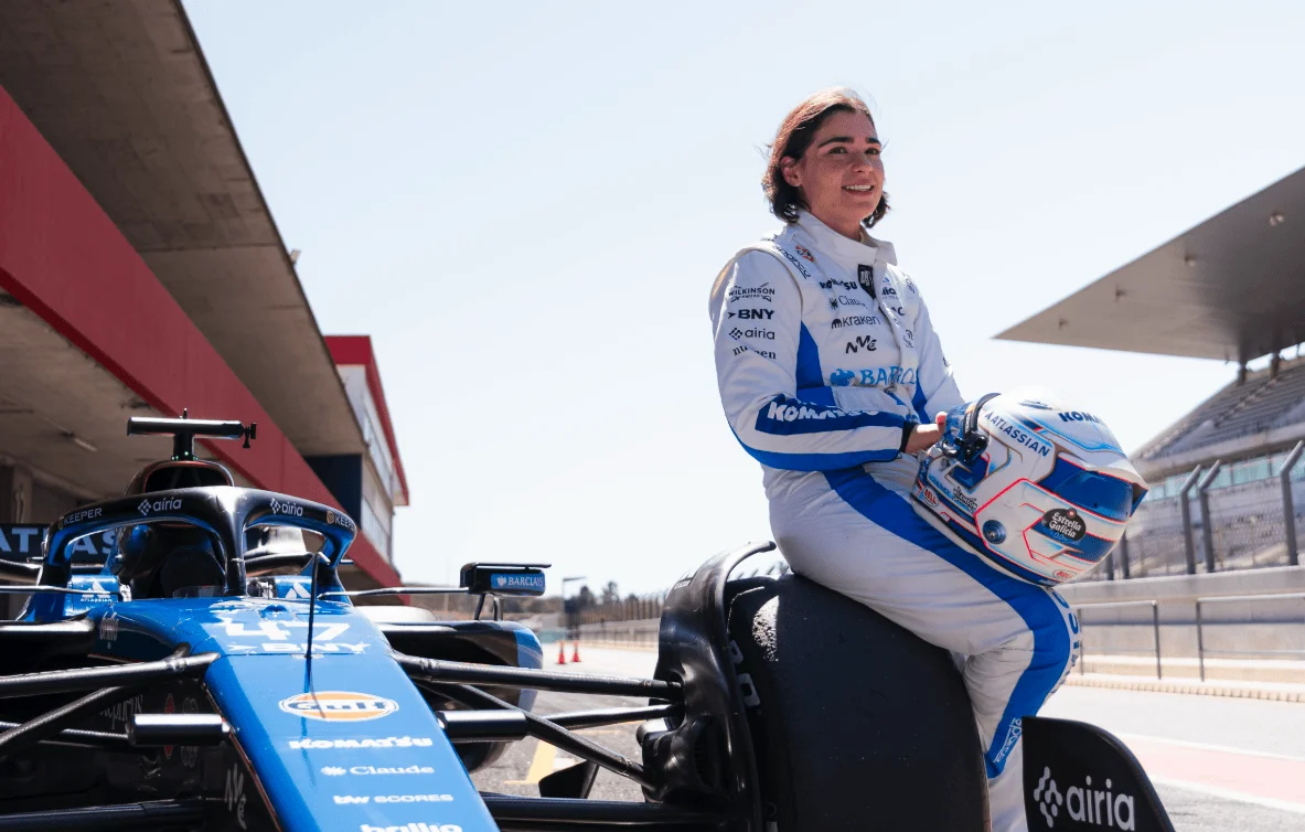 Jamie Chadwick on her TPC session with Atlassian Williams and the future of women in F1