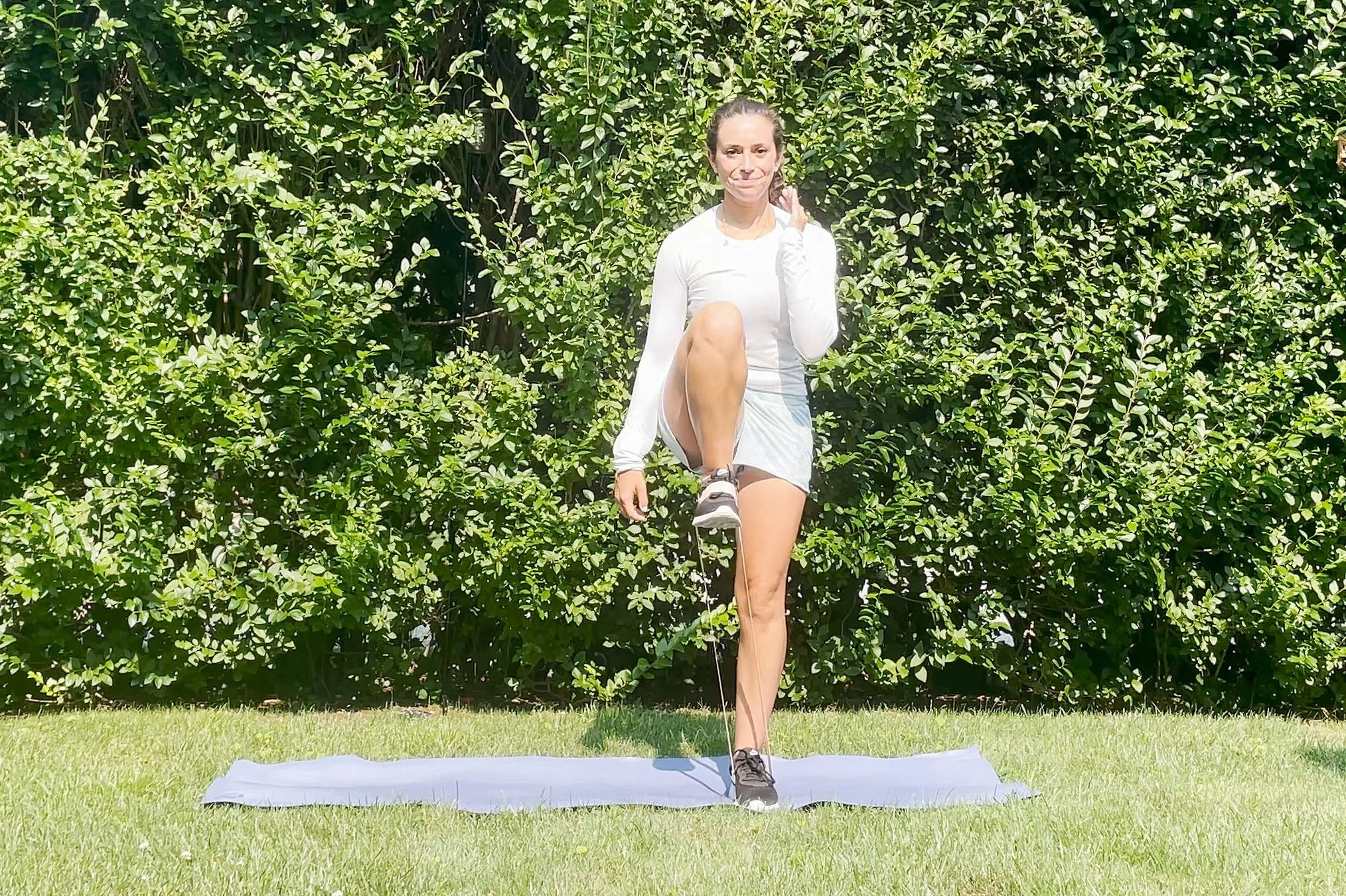 resistance band leg exercises