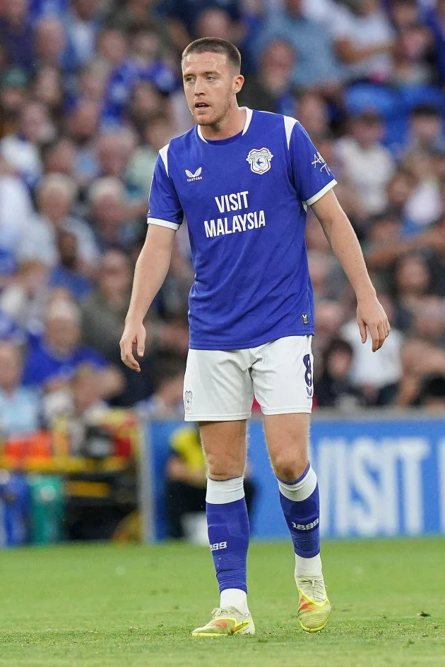 Moylan scores third goal in five days for Cardiff; Arubi nets incredible halfway line lob