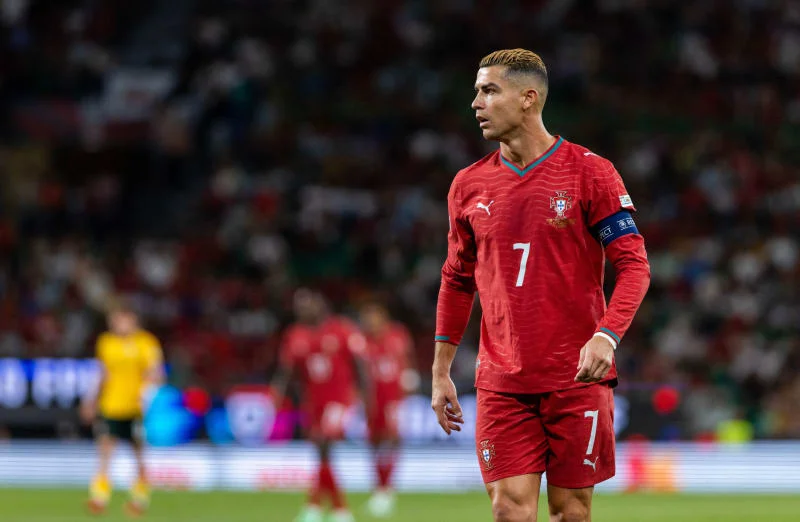 Cristiano Ronaldo (file photo).