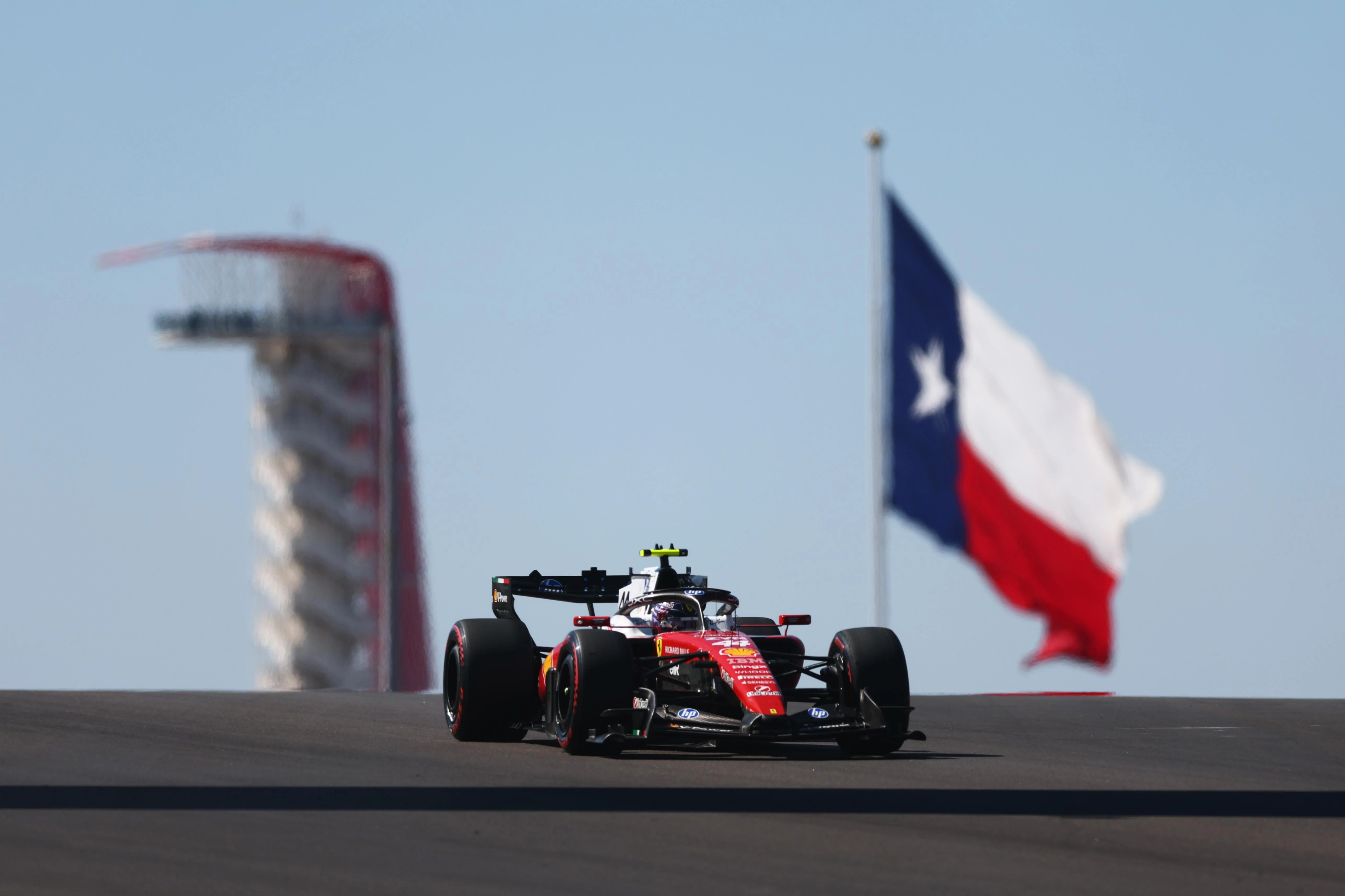Lewis Hamilton tops the timing sheets in FP3 ahead of Max Verstappen and Charles Leclerc