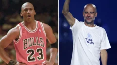 Michael Jordan Among Stars Honoring Pep Guardiola at Farewell Celebration