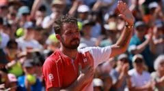 Wawrinka Says Goodbye to the French Open