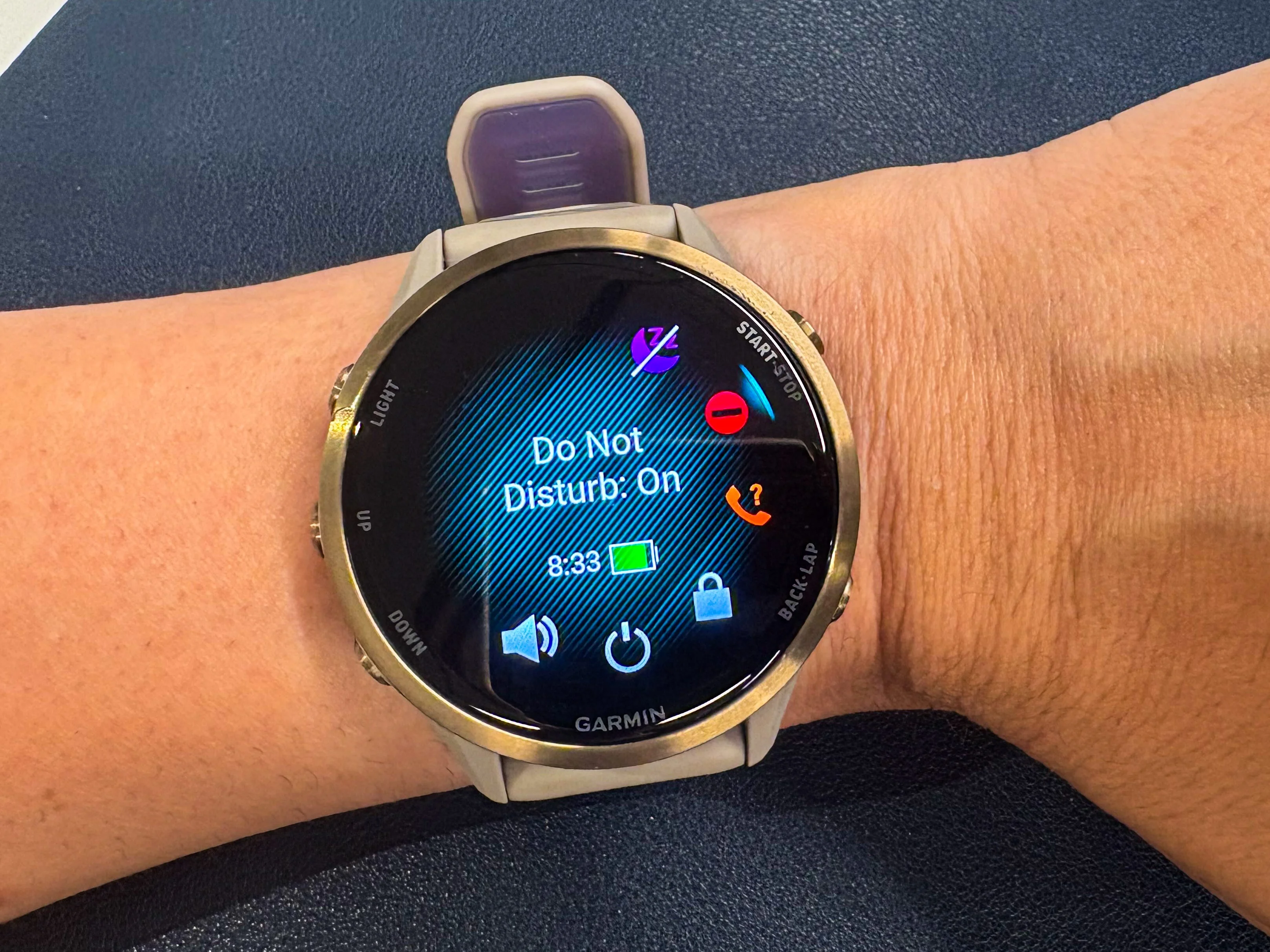 garmin do not disturb menu setting garmin do not disturb menu setting
