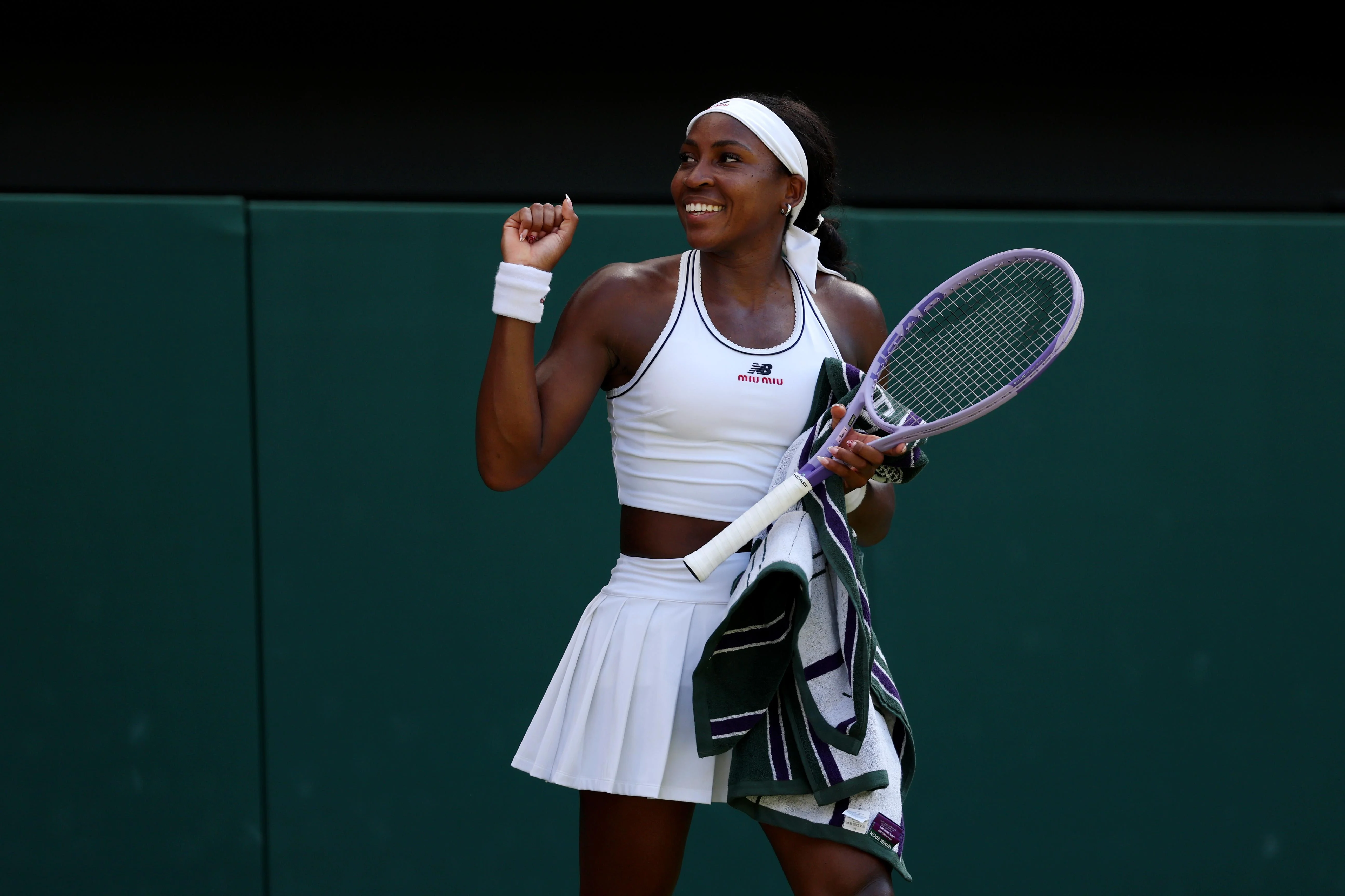 Coco Gauff is finding her ceiling at Wimbledon